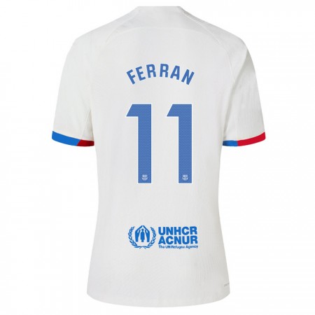 Virallinen pelipaita FC Barcelona Ferran 11 Vieras 2023-24 Lyhythihainen - Miesten